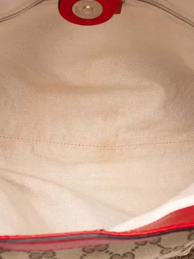 Pre-owned Gucci 2000-2015 Medium Gg Canvas Sukey Tote Bag In Brown