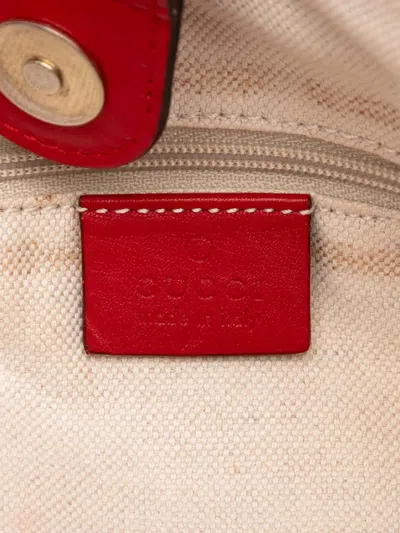 Pre-owned Gucci 2000-2015 Medium Gg Canvas Sukey Tote Bag In Brown