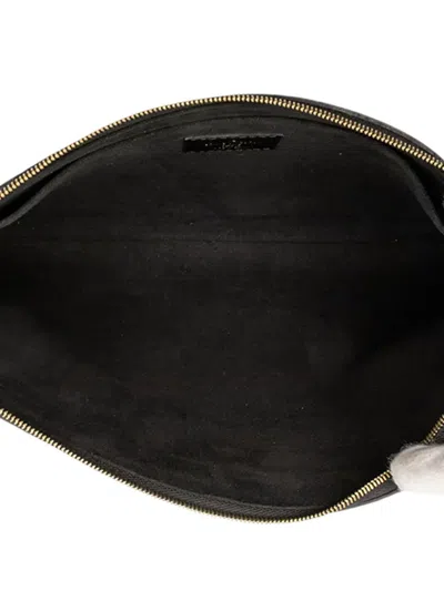 Pre-owned Louis Vuitton 2019 Monogram Daily Pouch Clutch Bag In Black