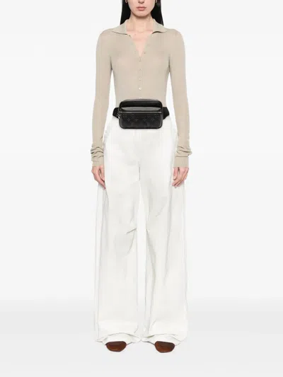 Pre-owned Louis Vuitton 2020 Monogram Taigarama Outdoor Bumbag Belt Bag In Black