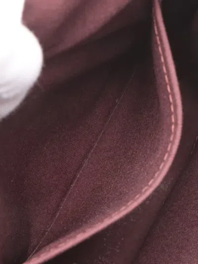 Pre-owned Louis Vuitton 2013 Monogram Macassar District Mm Crossbody Bag In Brown