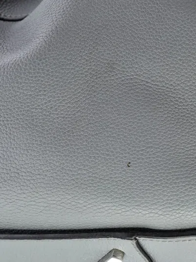 Pre-owned Loewe Hammock Nugget Bag Leather Small Crossbody Bag In Gray