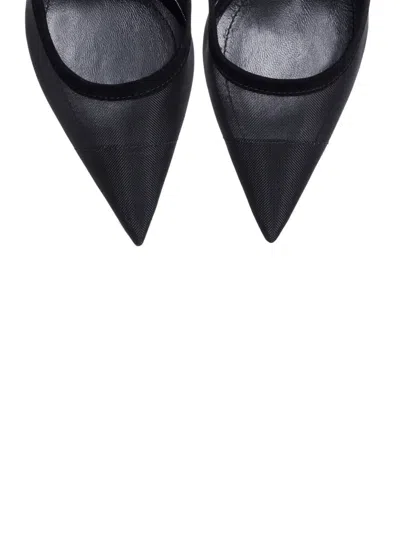 Smiling Shoes Fede Mesh Pumps In Animal Print