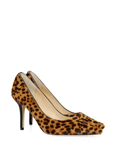 Smiling Shoes 80mm Poly Pumps In Multi