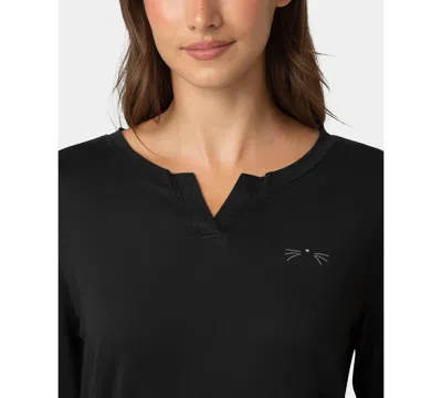 Hue Women's Timeless Jersey Folded Set In Black