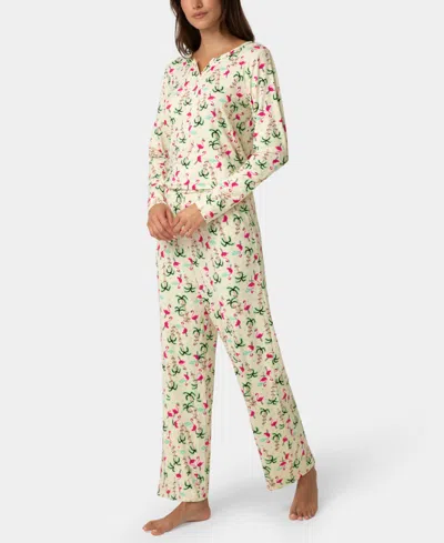 Hue Women's Timeless Jersey Folded Set In Multi