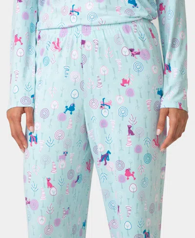 Hue Women's Timeless Jersey Folded Set In Blue