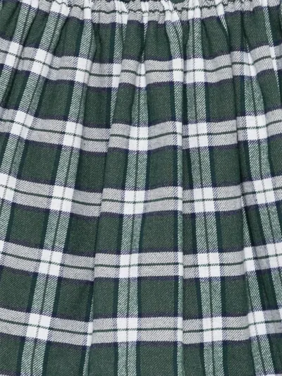 Mariella Ferrari Plaid-pattern Skirt In Green