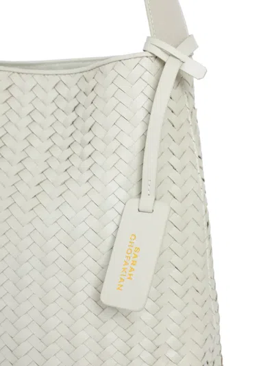 Sarah Chofakian Early Shoulder Bag In Neutral