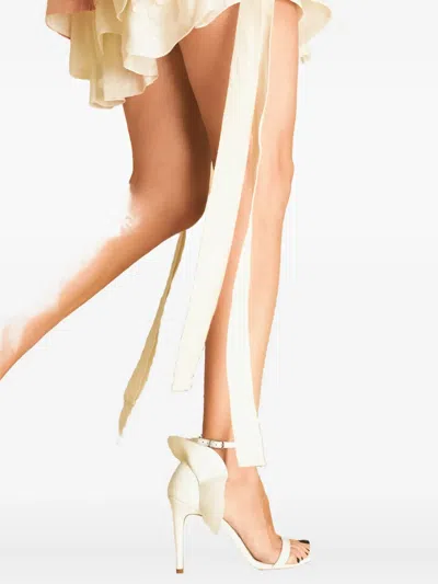 Smiling Shoes 90mm Lolas Ankle-strap Pumps In Gray