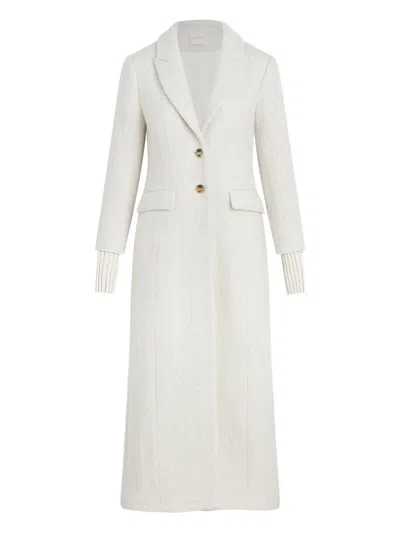Favorite Daughter The City Button-up Coat In Neutral