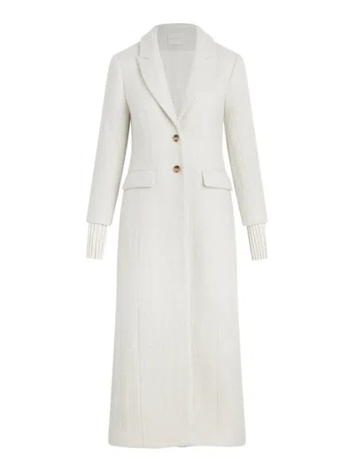 Favorite Daughter The City Button-up Coat In Neutral