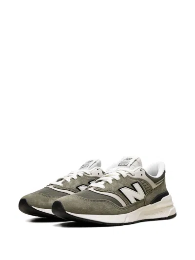 New Balance 997r Logo-patch Sneakers In Animal Print
