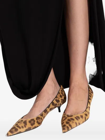 Jimmy Choo Amelia 40 Leopard-print Calf Hair Pumps In Animal Print