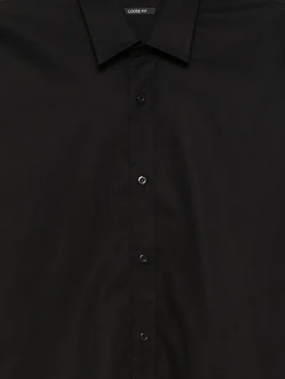 Karl Lagerfeld Buttoned Shirt In Black
