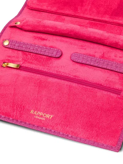 Rapport Charlotte Jewellery Roll In Pink