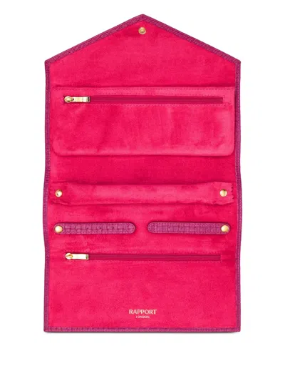 Rapport Charlotte Jewellery Roll In Pink