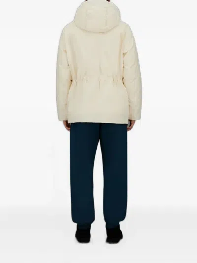 Laminar Removable-hood Wool Jacket In Neutral