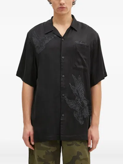 Maharishi Pocket Shirt In Black