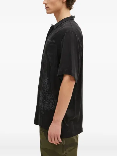 Maharishi Pocket Shirt In Black