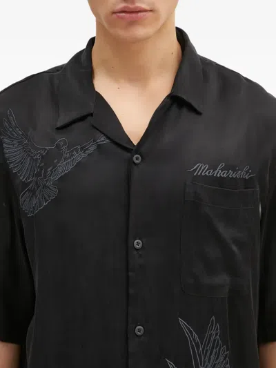 Maharishi Pocket Shirt In Black