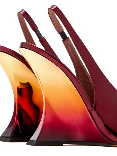 Paris Texas 105mm Nina Pointed Pumps In Red