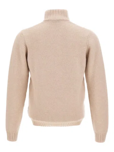 Della Ciana Cable-knit Buttoned Cardigan In Neutral