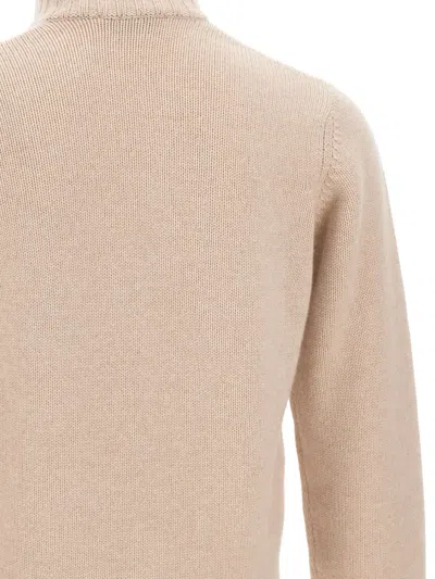 Della Ciana Cable-knit Buttoned Cardigan In Neutral