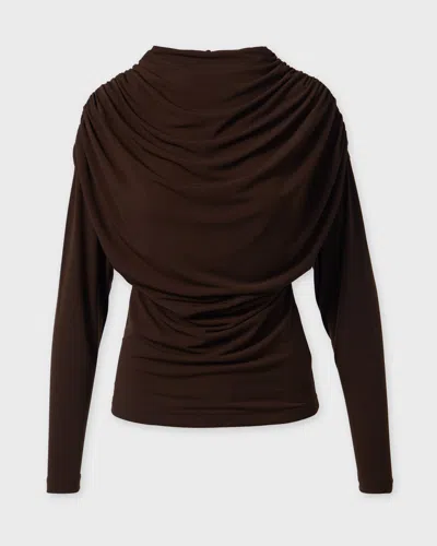 Viveh Top Mirel In Brown