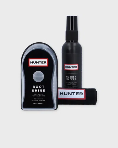 Hunter Rubber Care Kit In Black