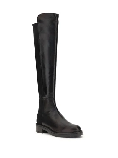 Stuart Weitzman Celia High Boots In Black