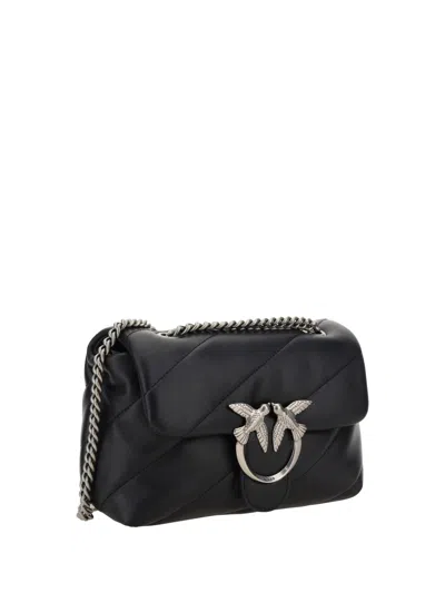 Pinko Love Mini Puff Shoulder Bag In Black