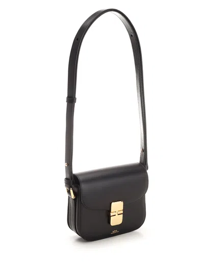 Apc Grace Mini Shoulder Bag In Black