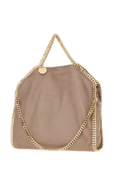 Stella Mccartney Mauve Shaggy Deer Falabella Handbag In Sand