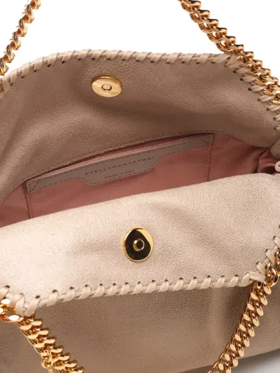 Stella Mccartney Falabella Mini Hand Bag In Sand