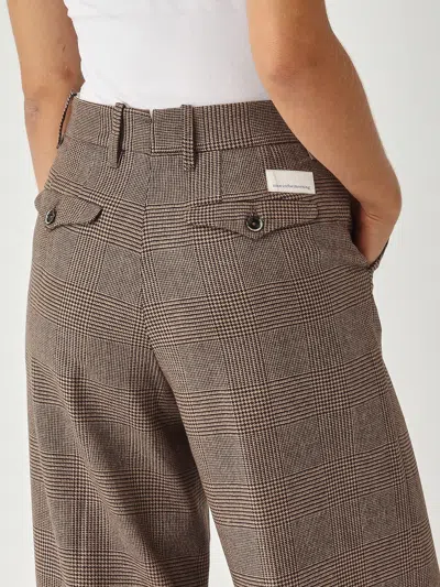 Nine In The Morning Karen Palazzo Trousers In Brown