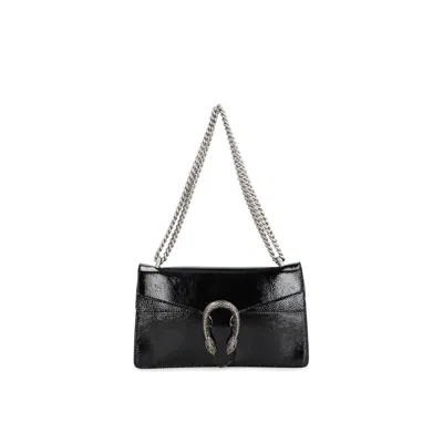 Gucci Womens Nero Dionysus Chain-strap Leather Shoulder Bag In Black