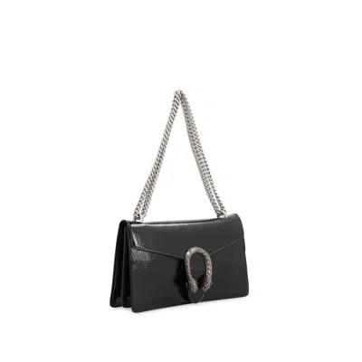 Gucci Womens Nero Dionysus Chain-strap Leather Shoulder Bag In Black