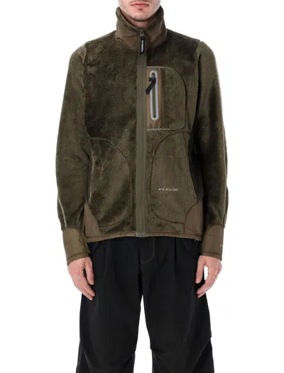 And Wander 18 High Loft Fleece Jacket In Green
