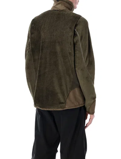 And Wander 18 High Loft Fleece Jacket In Green