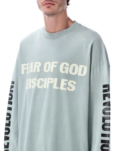Fear Of God Relaxed Disciple Long Sleeve T-shirt In Multi