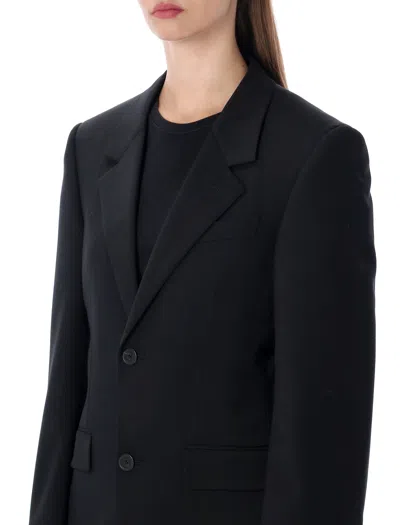 Balenciaga Standard Single-breasted Tailored Blazer In Black In Black
