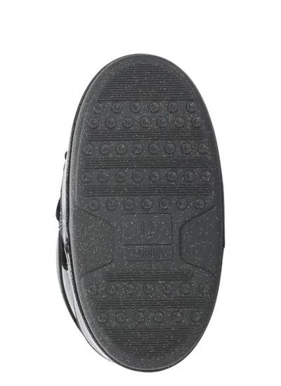 Moon Boot Icon Glitter Boots In Black