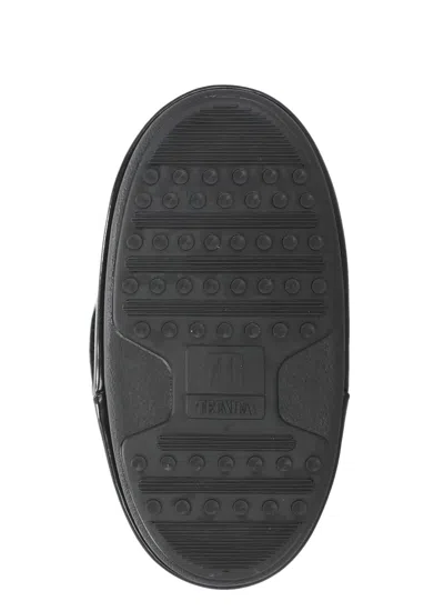 Moon Boot Icon Glance Satin Lace-up Snow Boots In Black