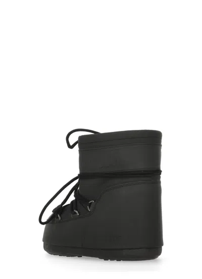 Moon Boot Icon Low Ankle Boots In Black