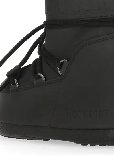 Moon Boot Icon Low Ankle Boots In Black