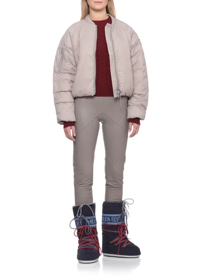 Moon Boot Icon Navy Suede Boots In Blue