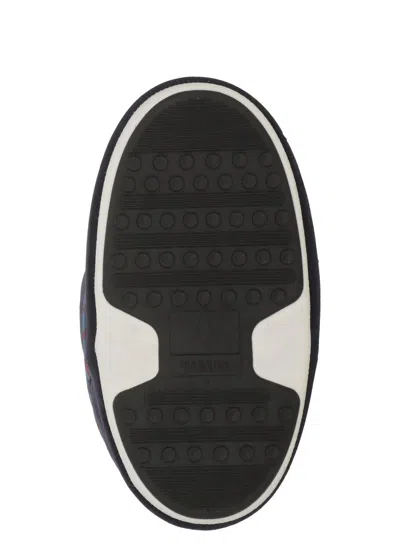 Moon Boot Icon Navy Suede Boots In Blue