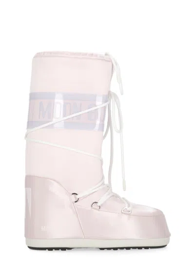 Moon Boot Icon Pearly Boots In Pink