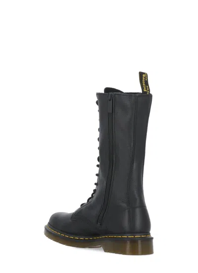 Dr. Martens 1b60 Bex Lace-up Leather Boots In Black